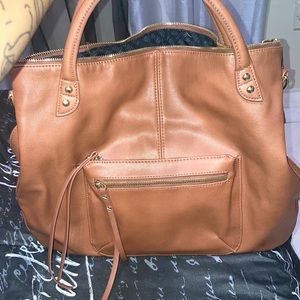 Tan Steve Madden big purse